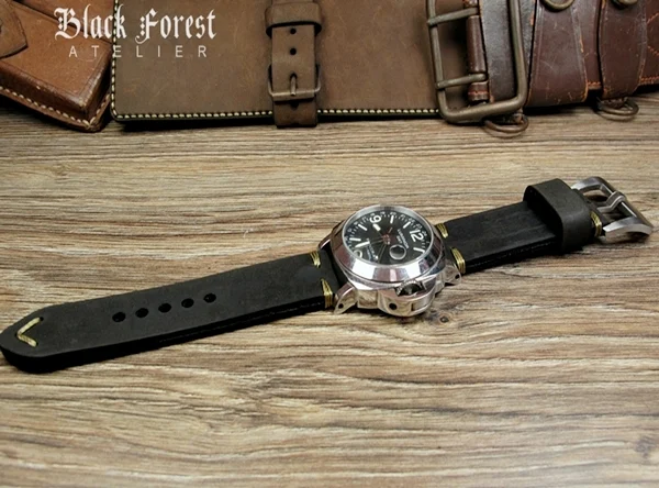 BF20 Vintage Traditional Style Strap size 22mm/24mm/26mm/28mm – image 6